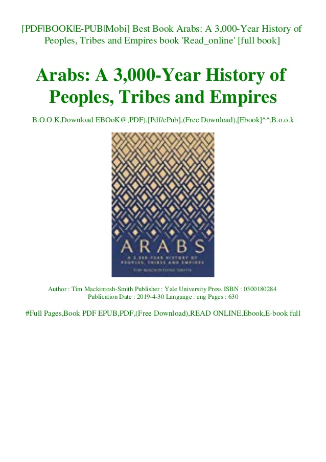 A History Of Arab Peoples Pdf Free